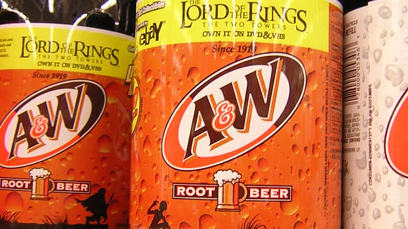 A&W 'Lord of the Rings' Packaging