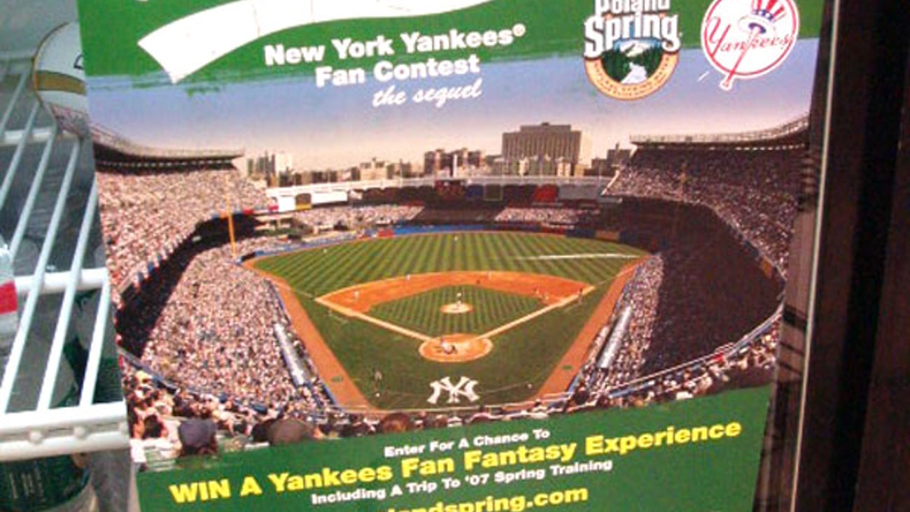 Poland Spring  Contest Cling