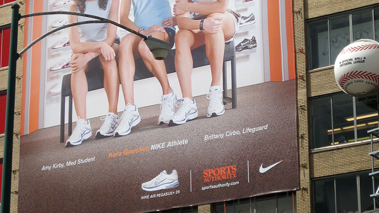  Nike Sports Authority Outdoor Banner