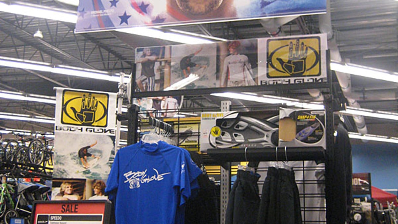 Speedo Michael Phelps Ceiling Banner