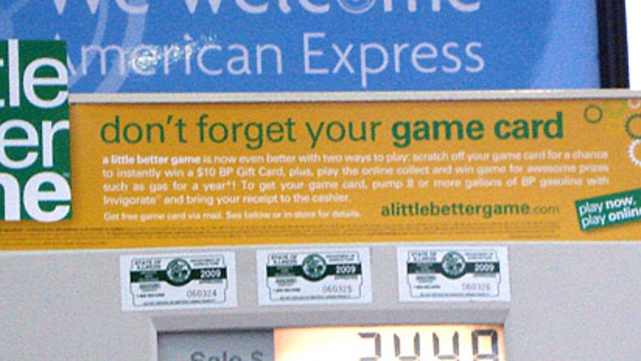 BP 'A Little Better Game' Pump Topper