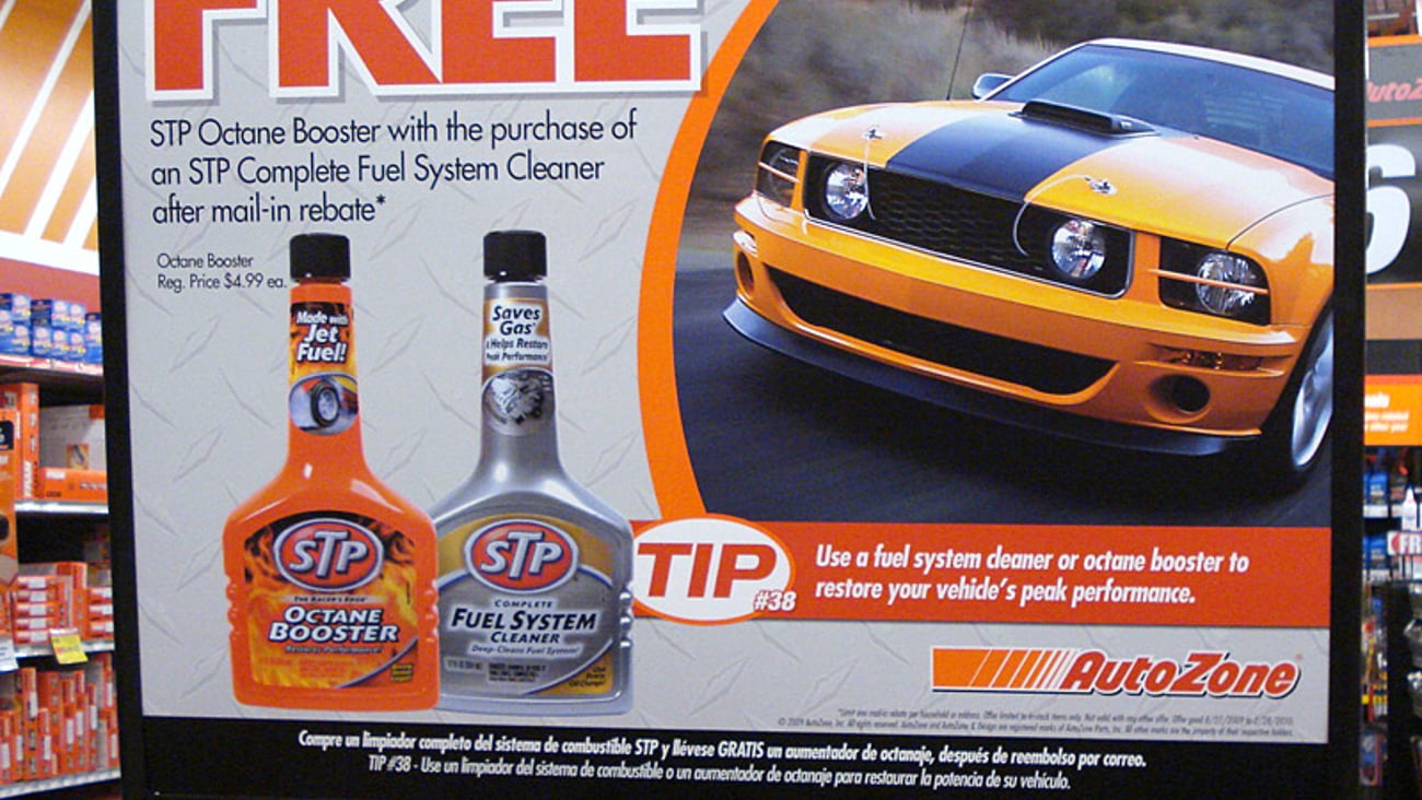AutoZone STP 'Free' Endcap Header