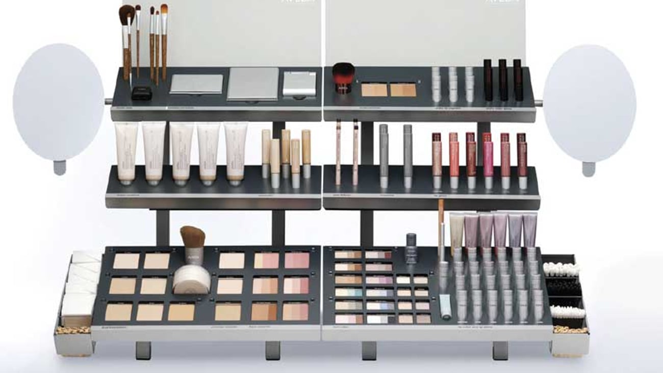 Aveda Make-Up Display
