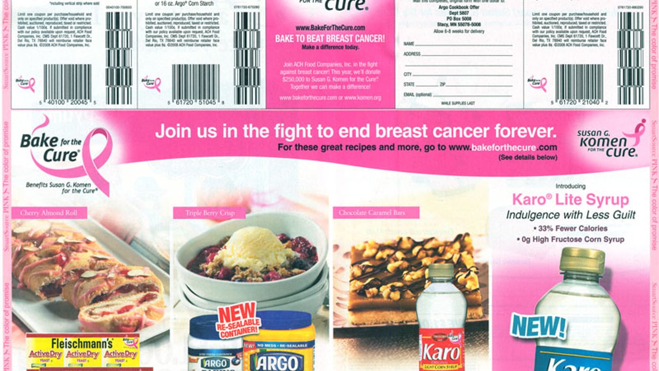 ACH Food 'Bake for the Cure' FSI