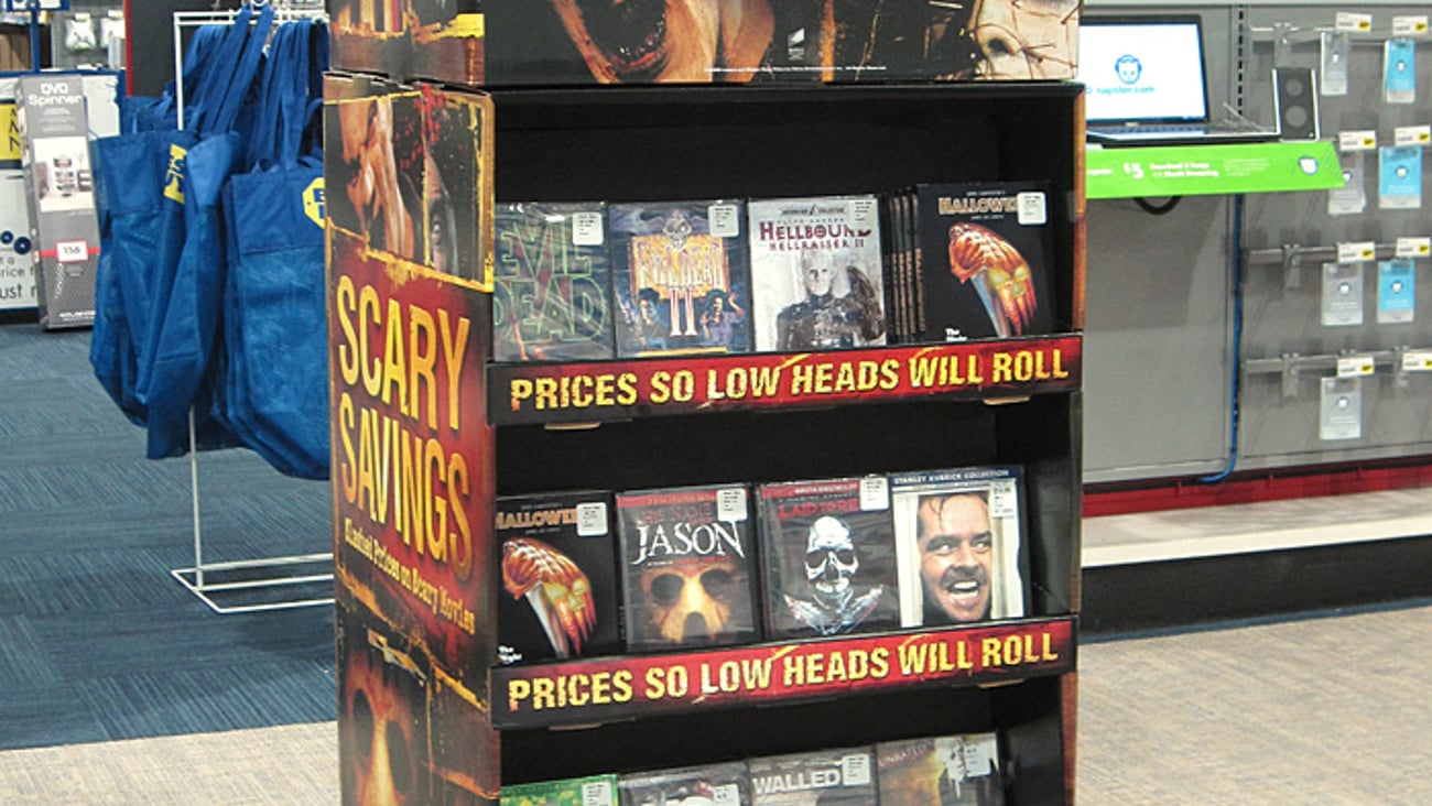 'Scary Savings' DVD Quarter Pallet