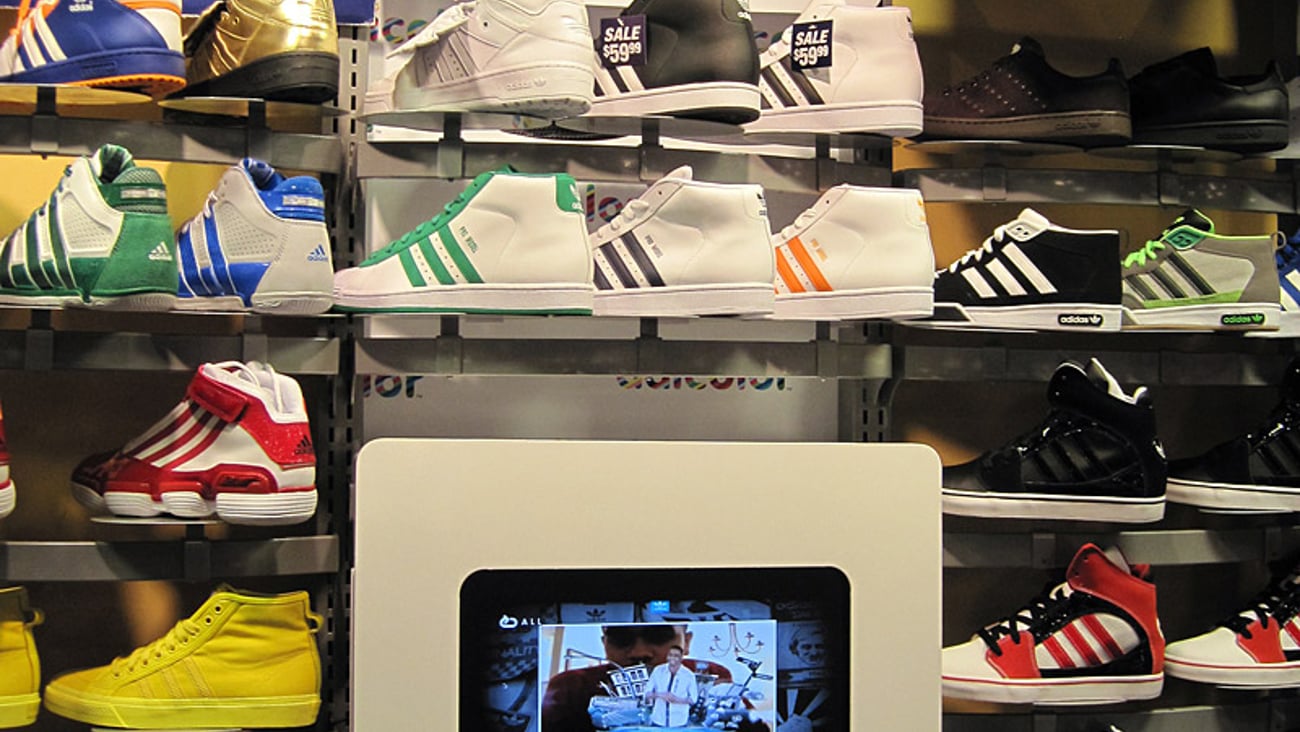 Adidas Adicolor Video Wall Display