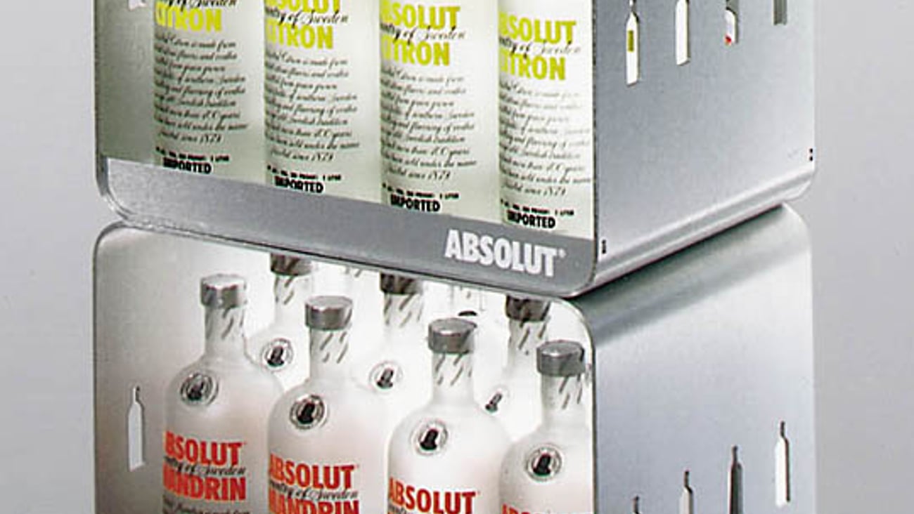 Absolut Modular Cube Rack