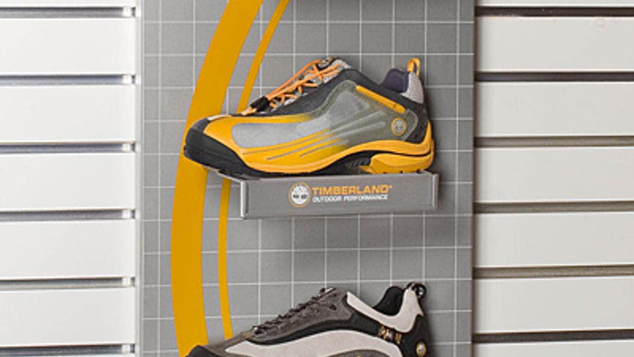 Timberland Outdoor Performance Shoe Shelf