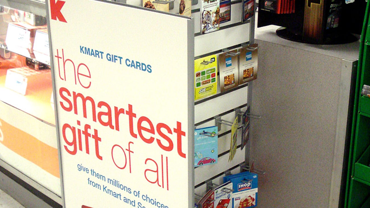 Kmart Gift Card Holiday Side Panel