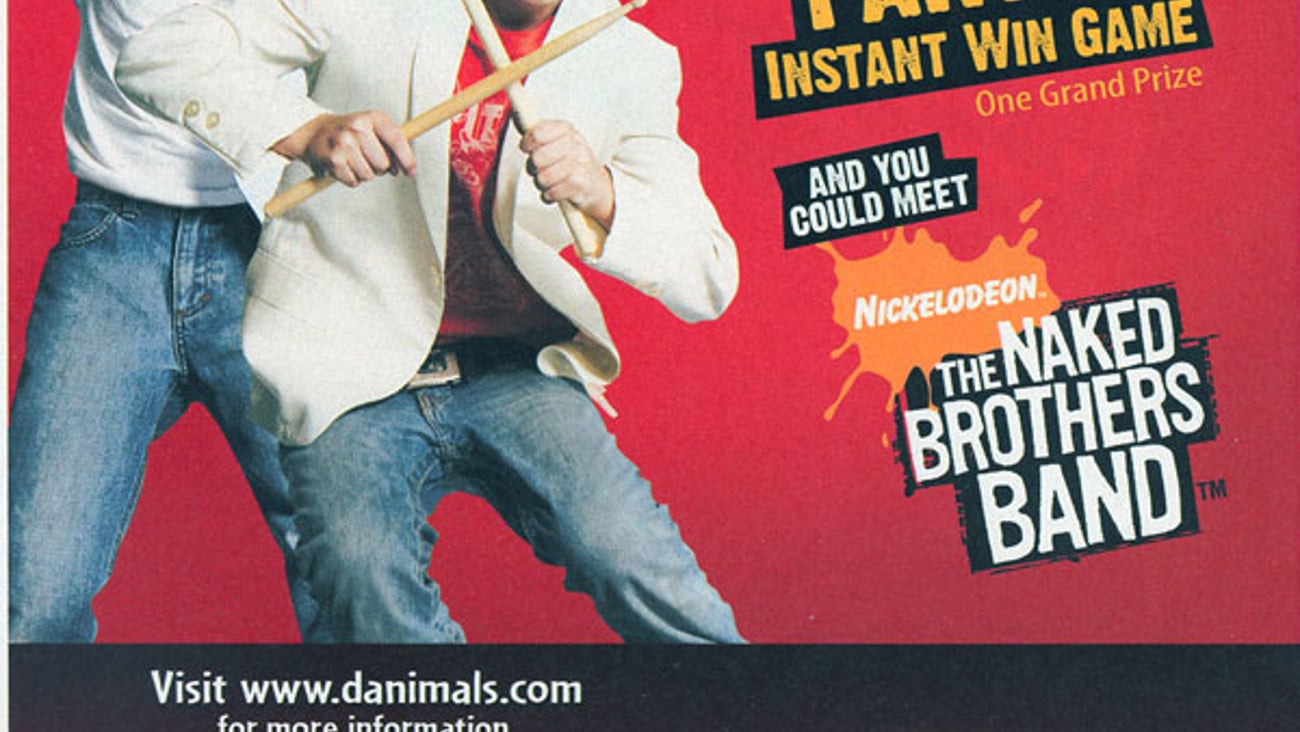 Danimals Naked Brothers Band FSI