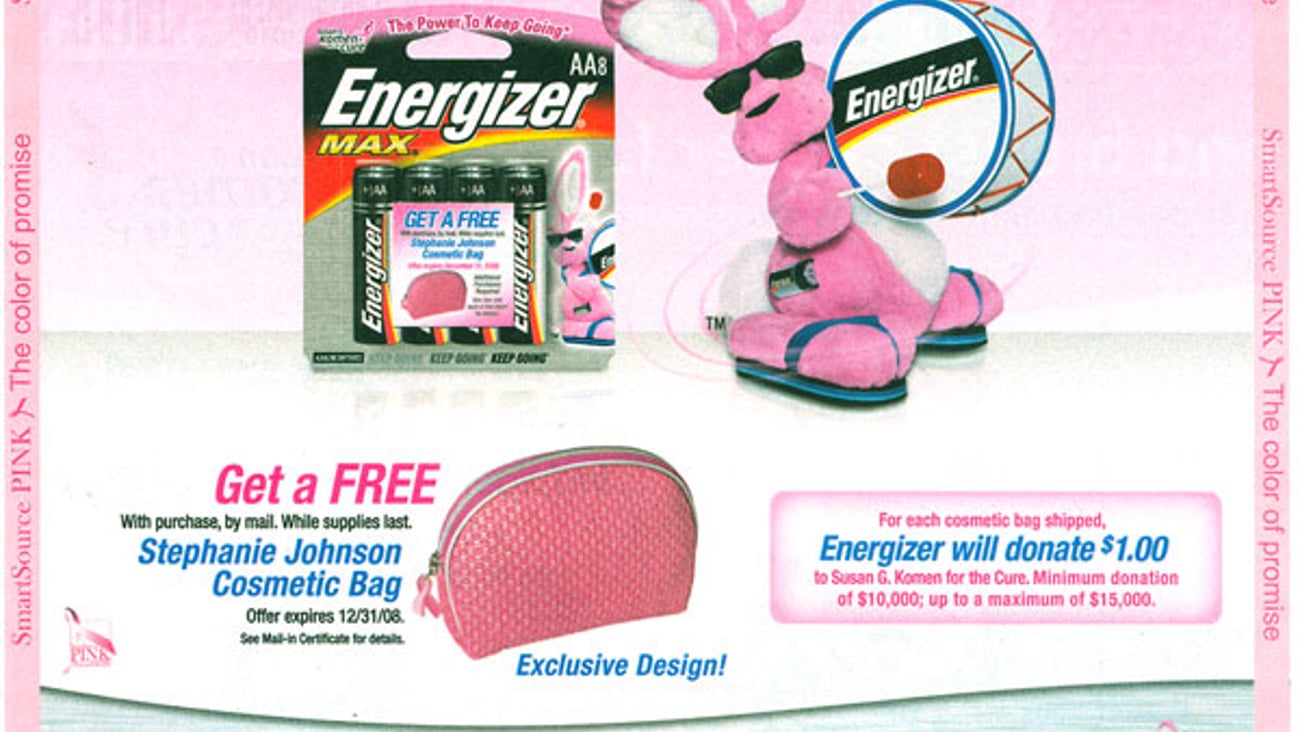 Energizer 'Give Back' FSI