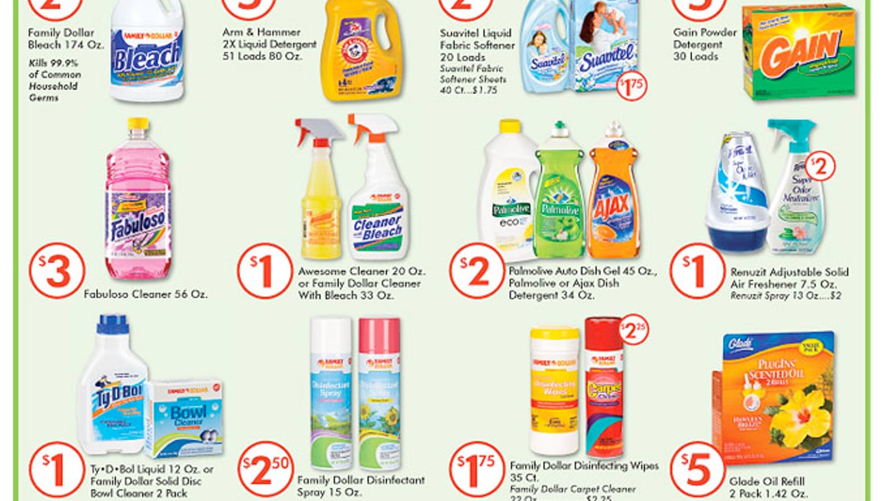 Family Dollar Scotch-Brite Sweeps Feature