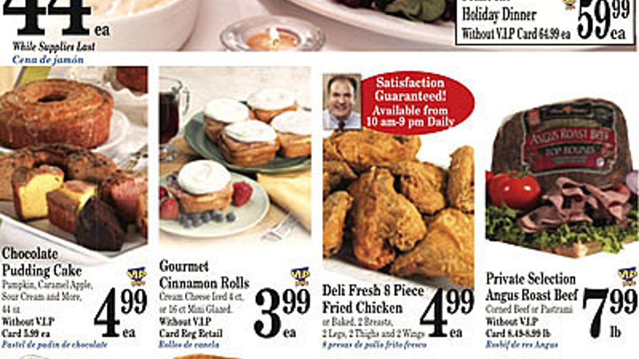 Fry's Holiday Dinner Feature