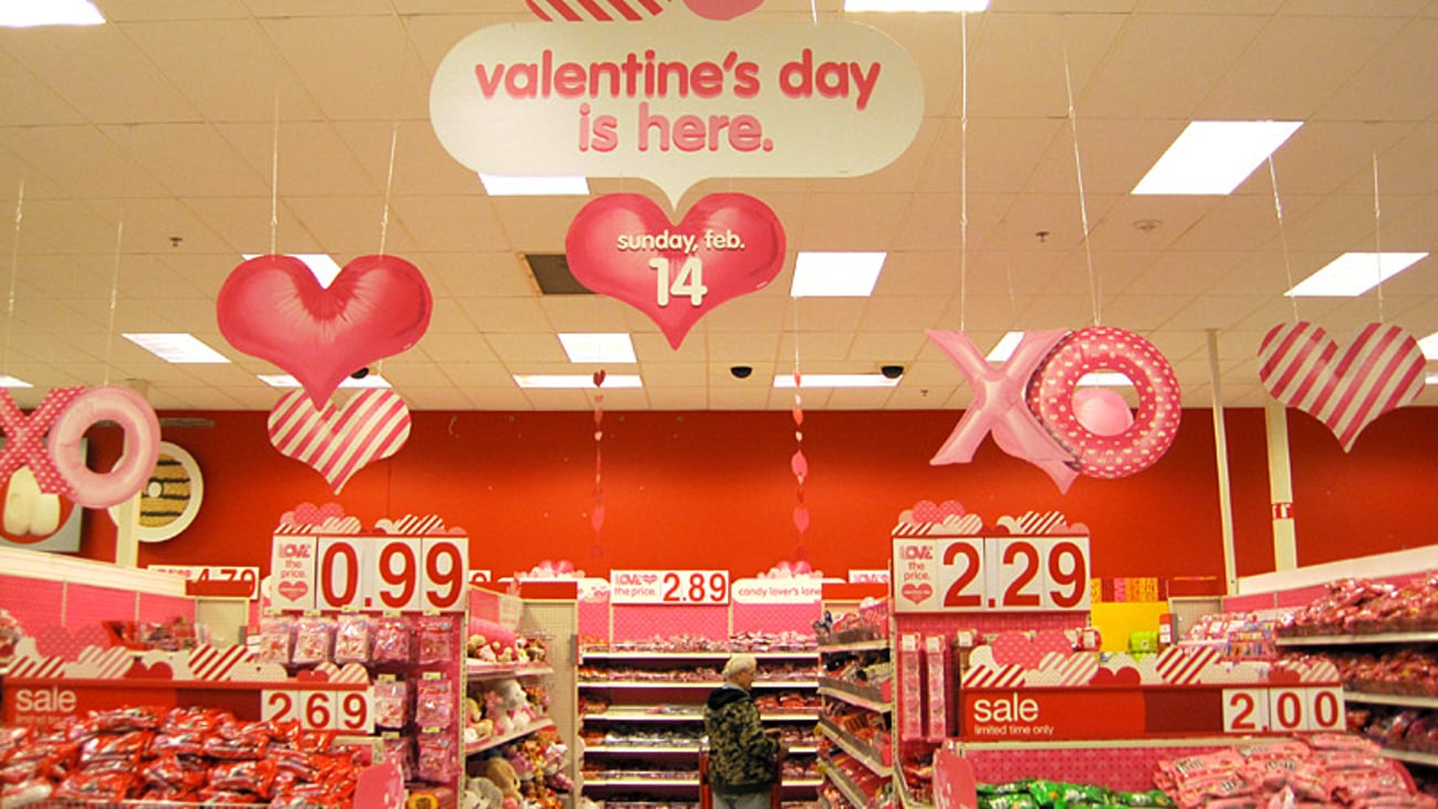 Target Valentine's Day Merchandising