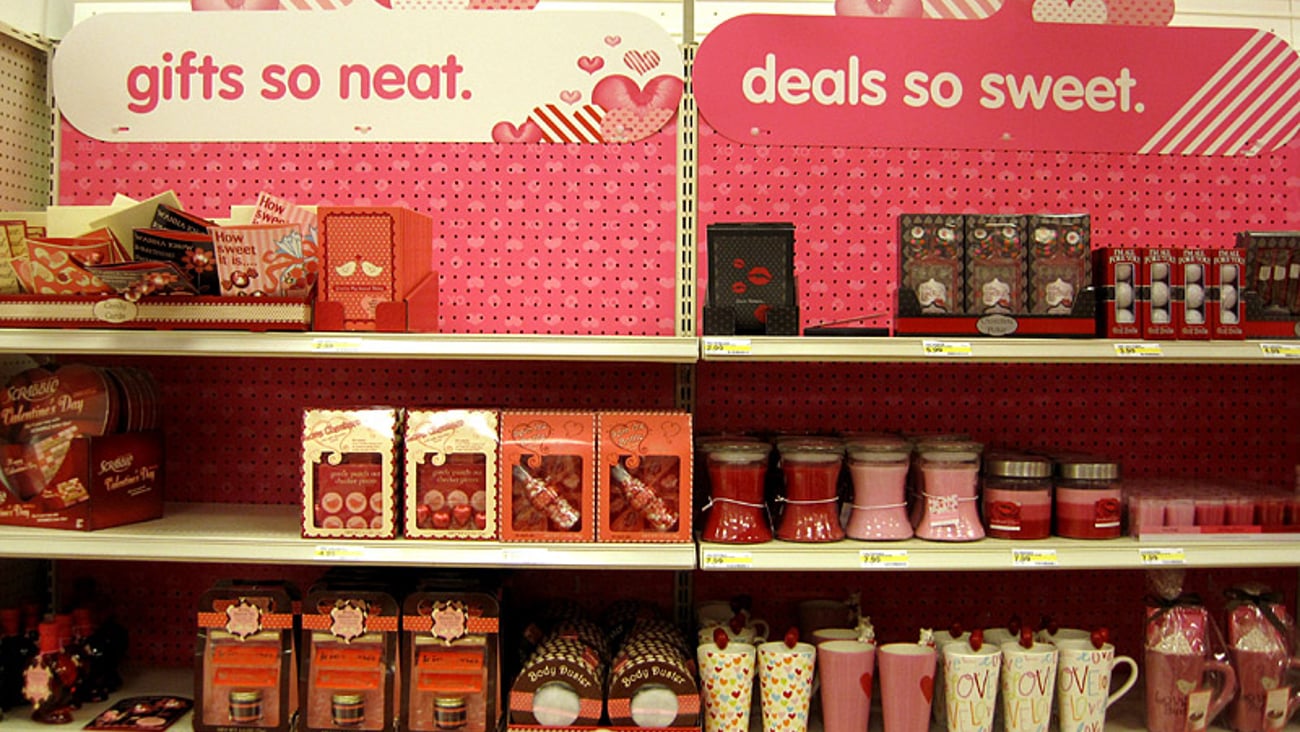 Target Valentine's Day In-Line Headers