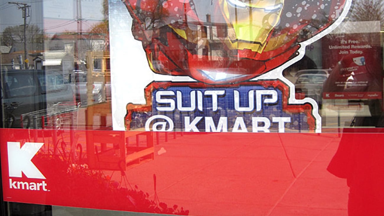 Kmart 'Iron Man 2' Window Cling