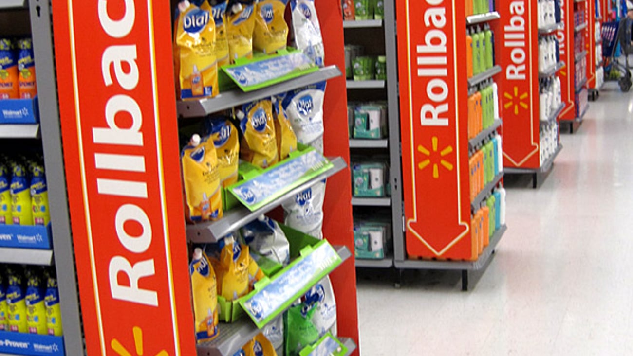 Walmart 'Rollback' Side Panels