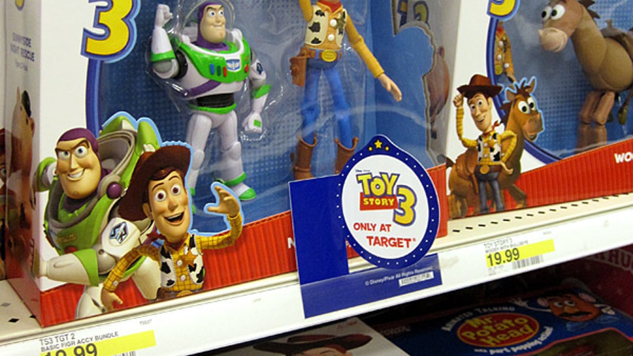 Target 'Toy Story 3' Shelf Talker