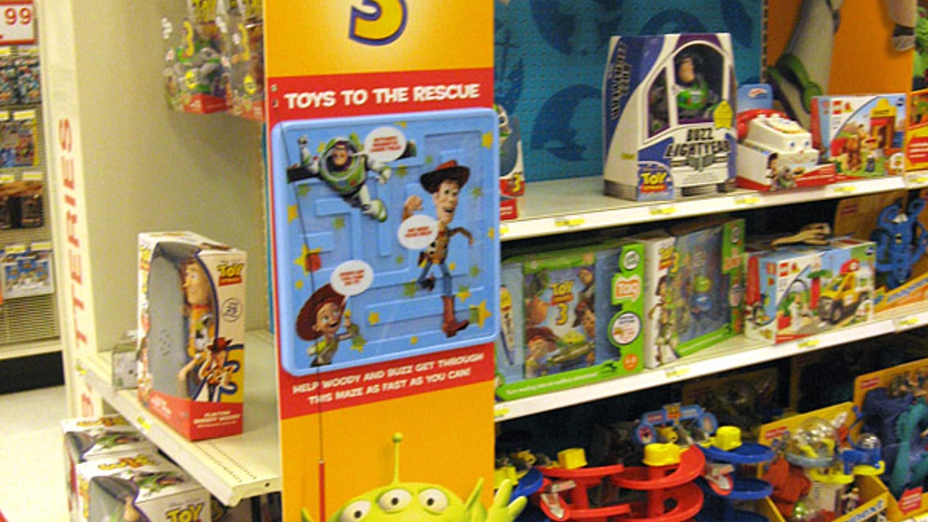 Target 'Toy Story 3' Side Panel