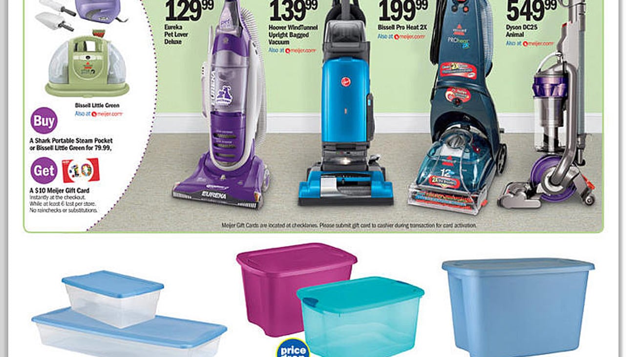 Meijer Appliance Incentive Feature