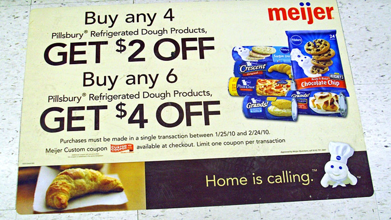 Pillsbury Meijer Floor Graphic