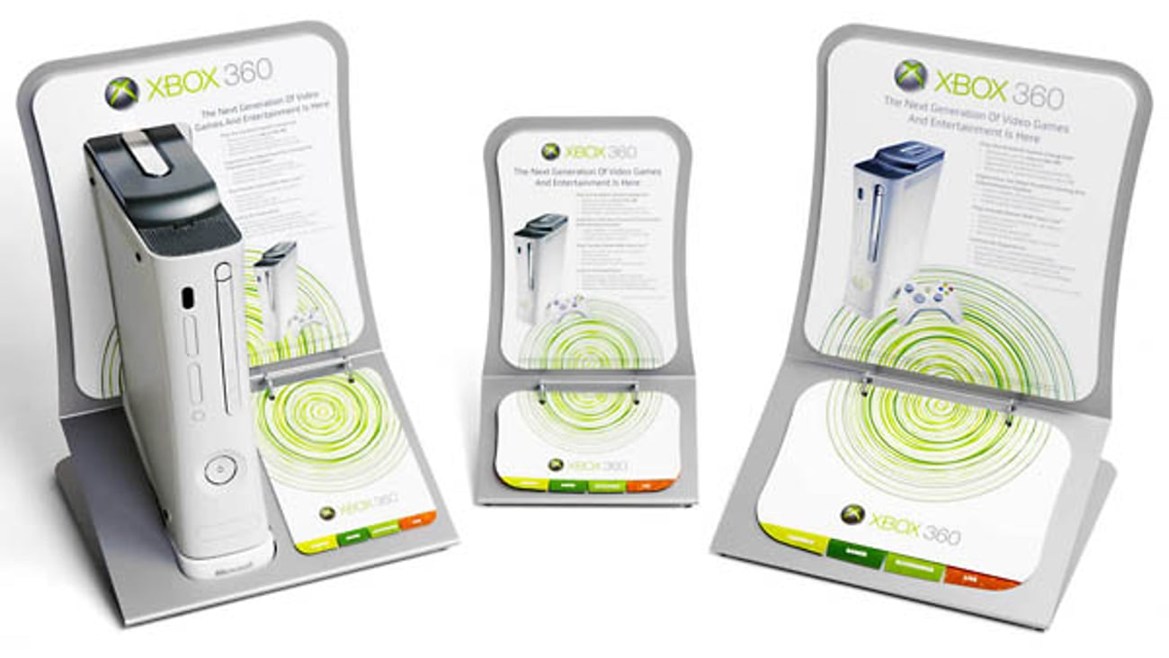 Xbox 360 Countertop Displays