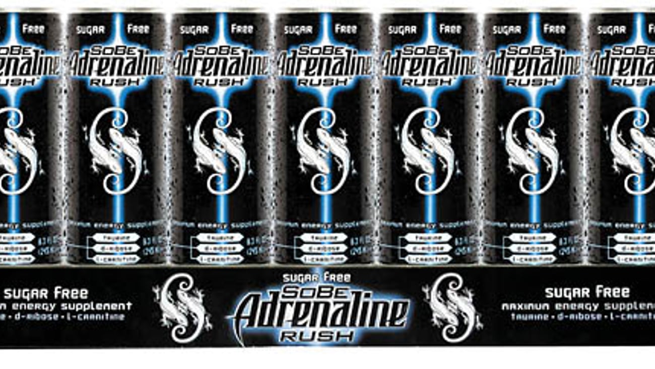 Sugar-free SoBe Suction Rack