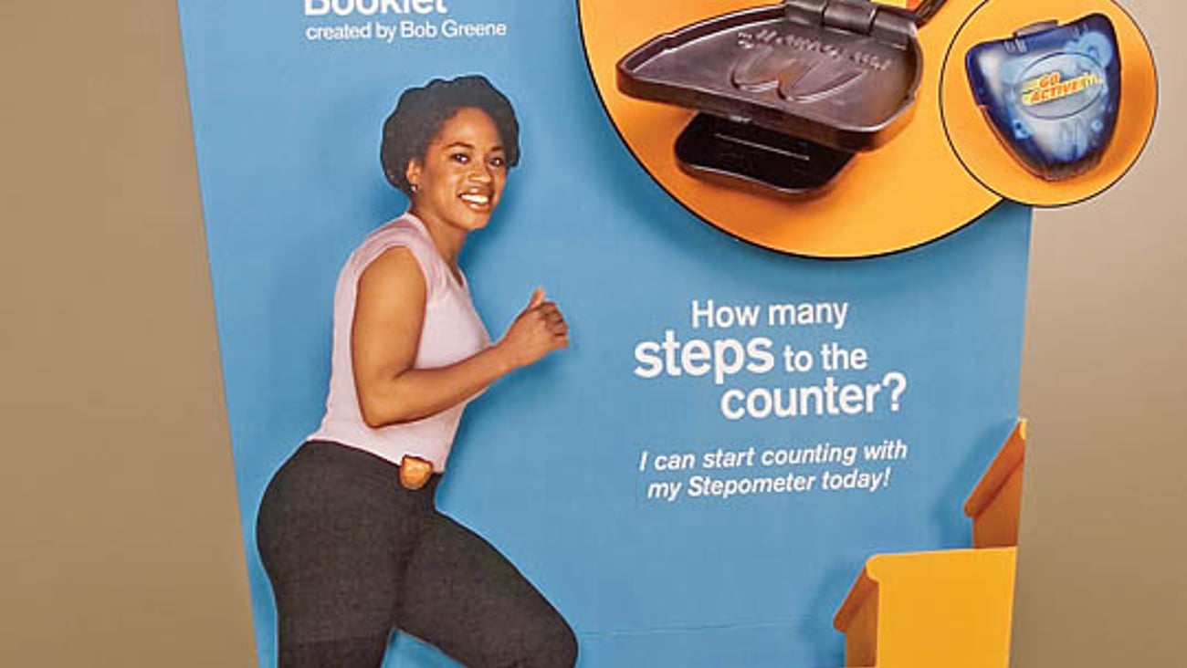 McDonald's Go Active! Lobby Merchandiser