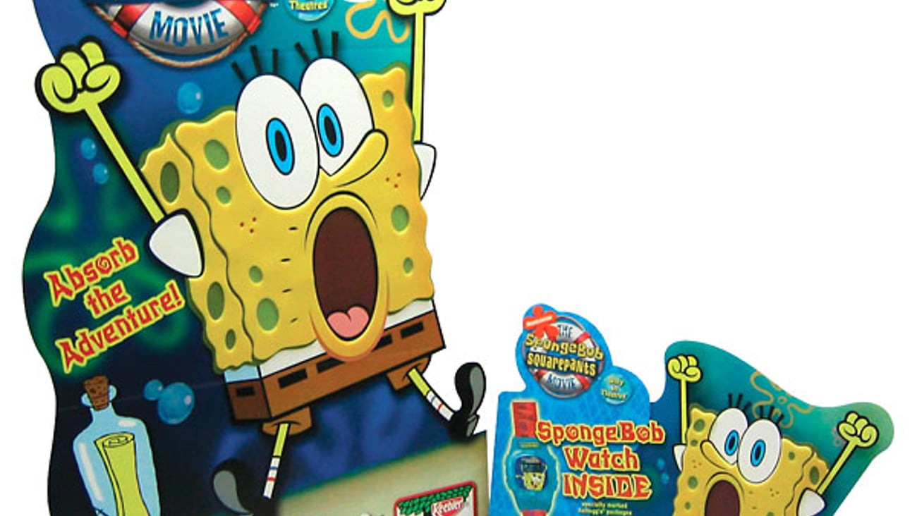 Kellogg's SpongeBob Standees