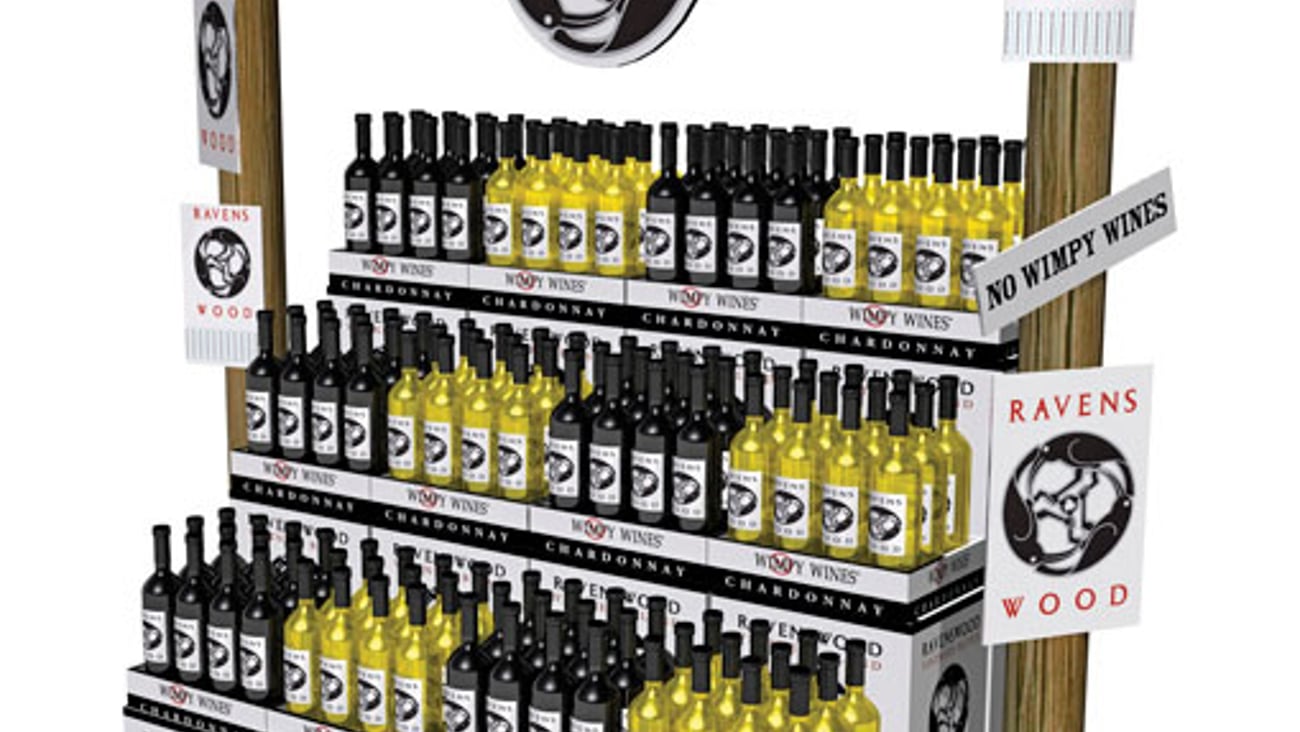 Ravenswood "No Wimpy Wines" Case Stack