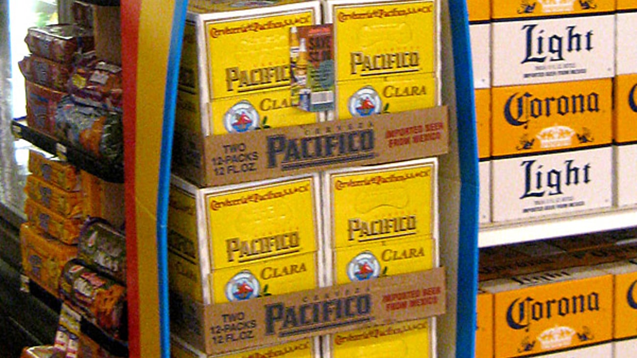 Pacifico Beer Floorstand