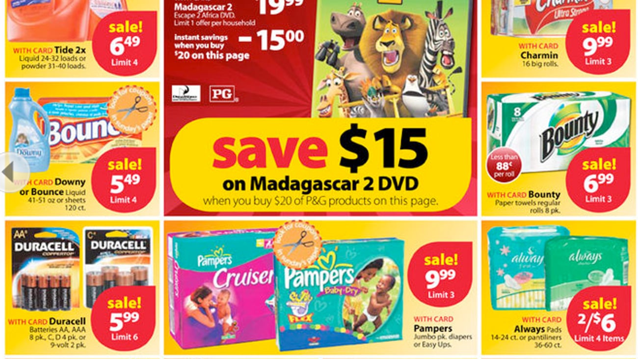 CVS P&G 'Madagascar 2' Feature