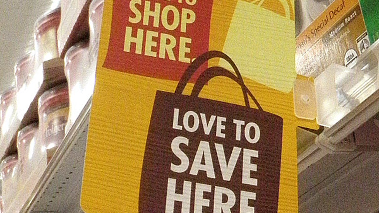 Publix 'Love To Shop Here' Violator