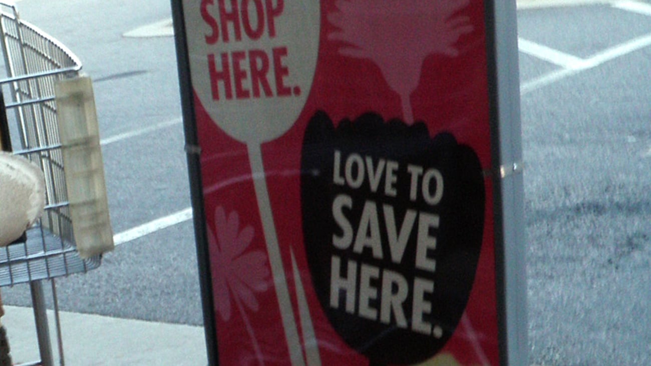 Publix 'Love To Shop Here' Stanchion