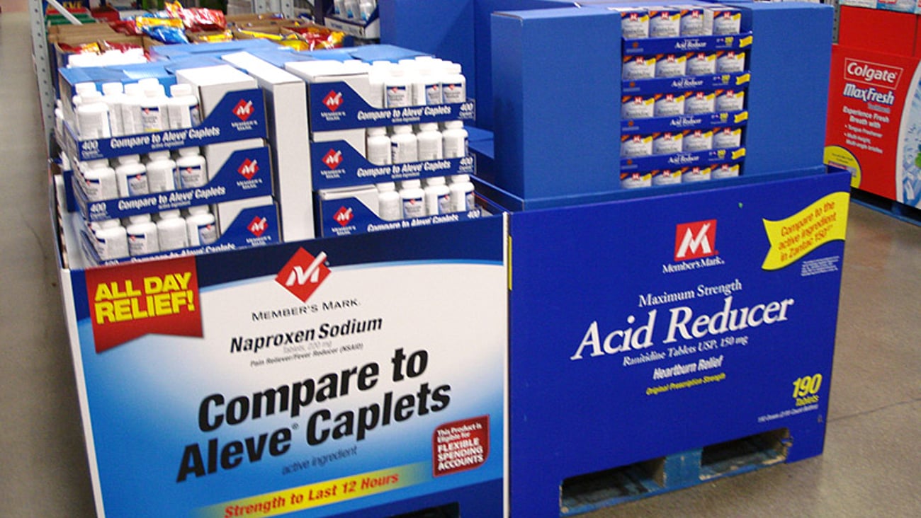 Sam's Club Member's Mark Pain Relief Pallets