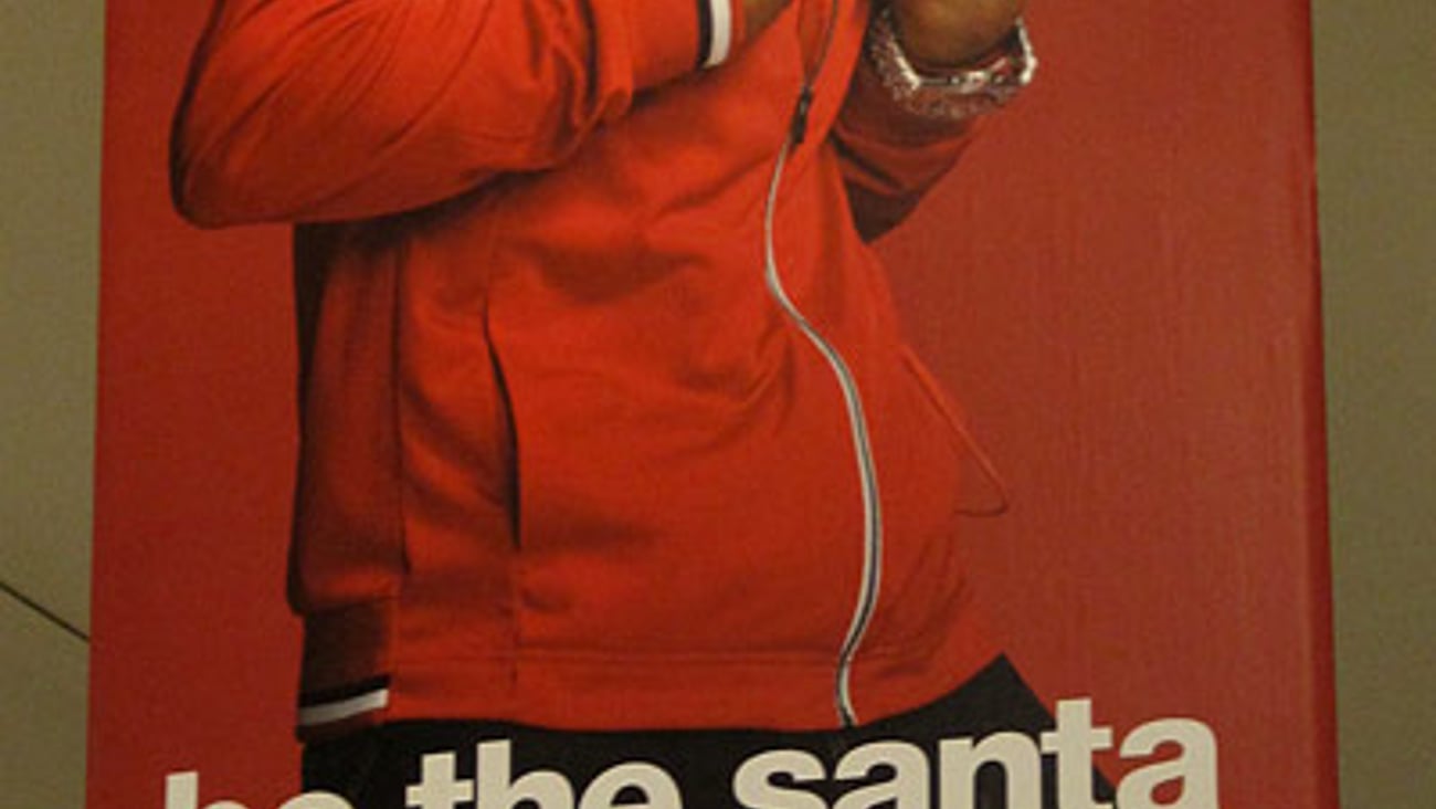 Sears 'Be the Santa' Ceiling Sign