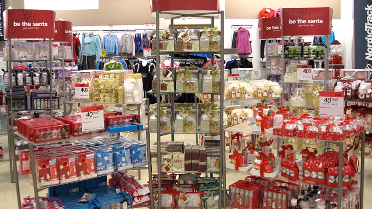 Sears 'Be the Santa' Gift Merchandising