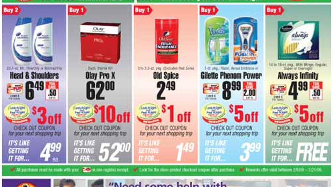ShopRite P&G 'Rewards' Feature