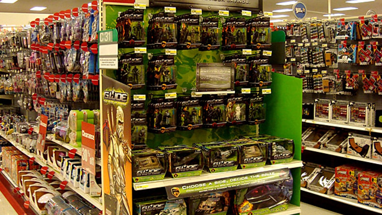 Target 'G.I. Joe' Endcap