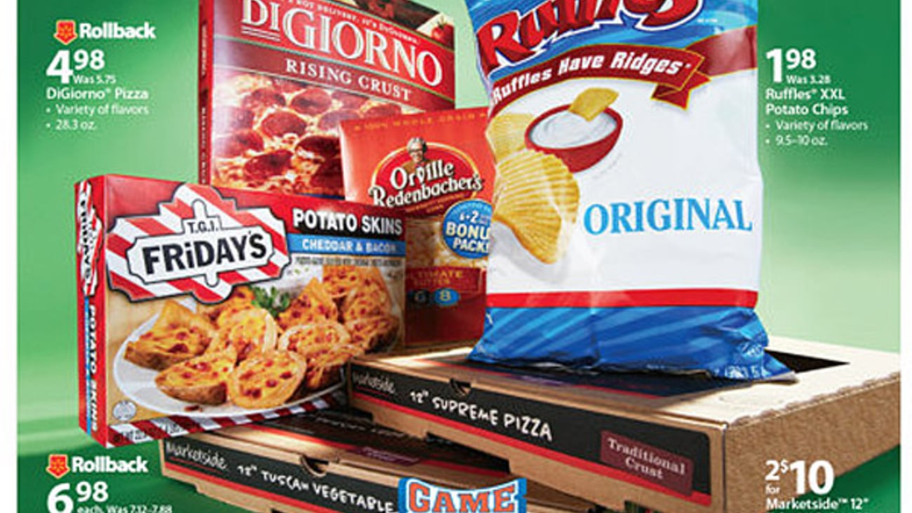 Walmart 'Game Time' Circular Cover