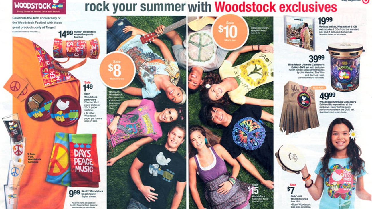 Target Woodstock Exclusives Feature