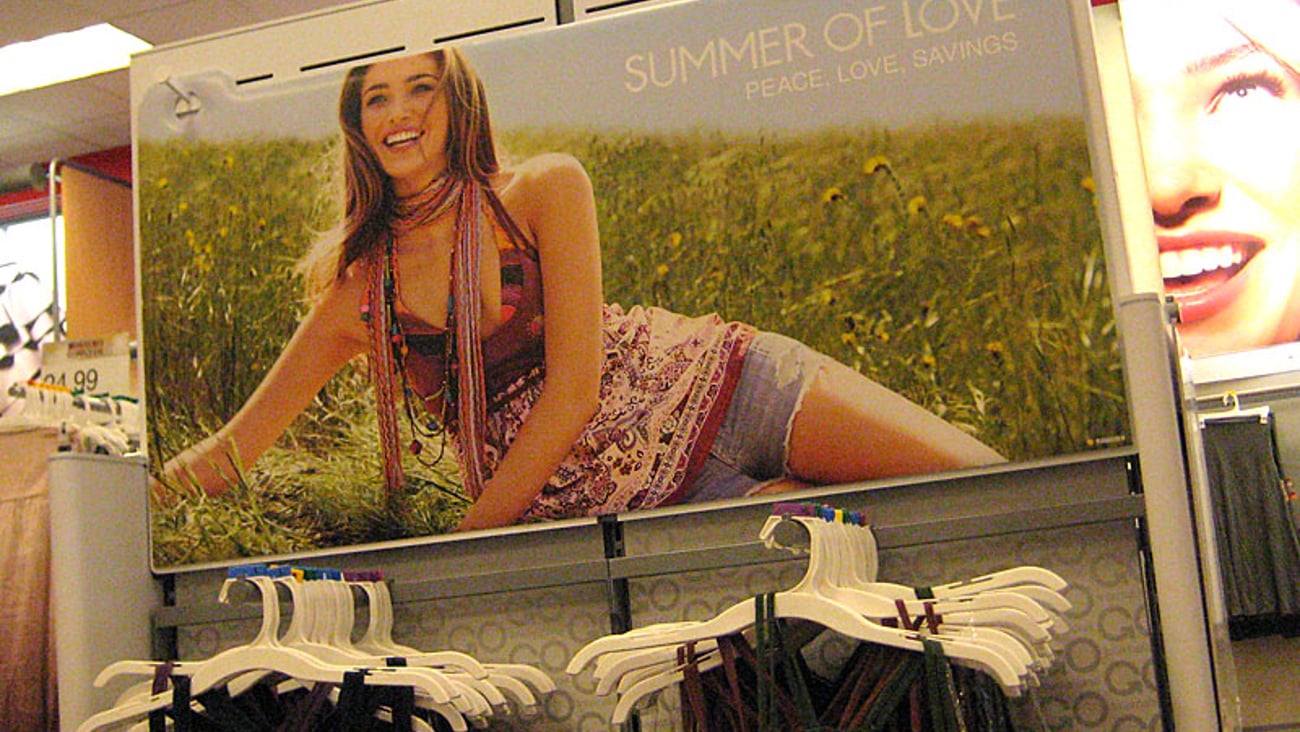 Target 'Summer of Love' Apparel Sign