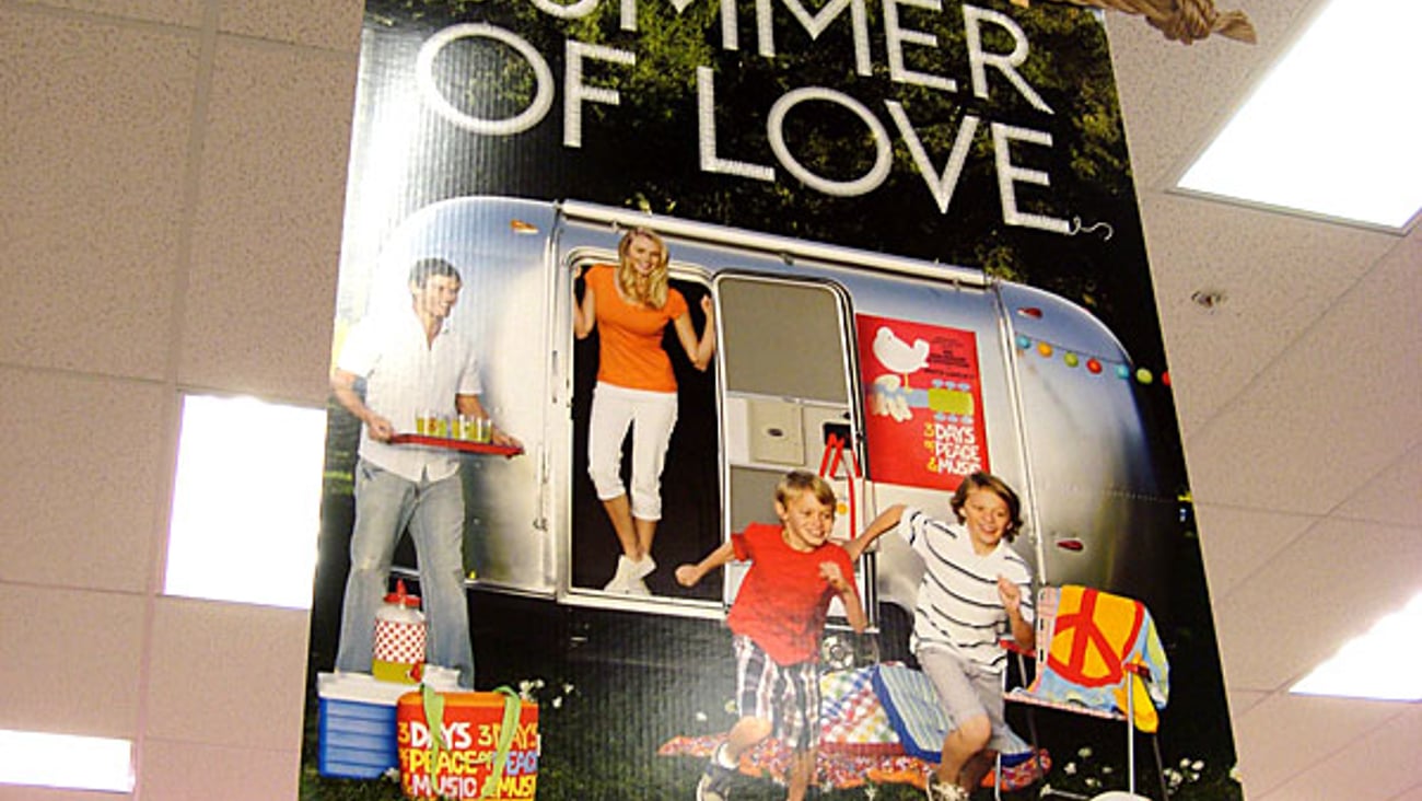Target 'Summer of Love' Ceiling Sign