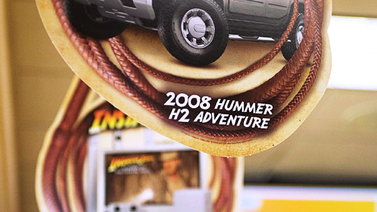 Burger King "Indiana Jones" Ceiling Dangler