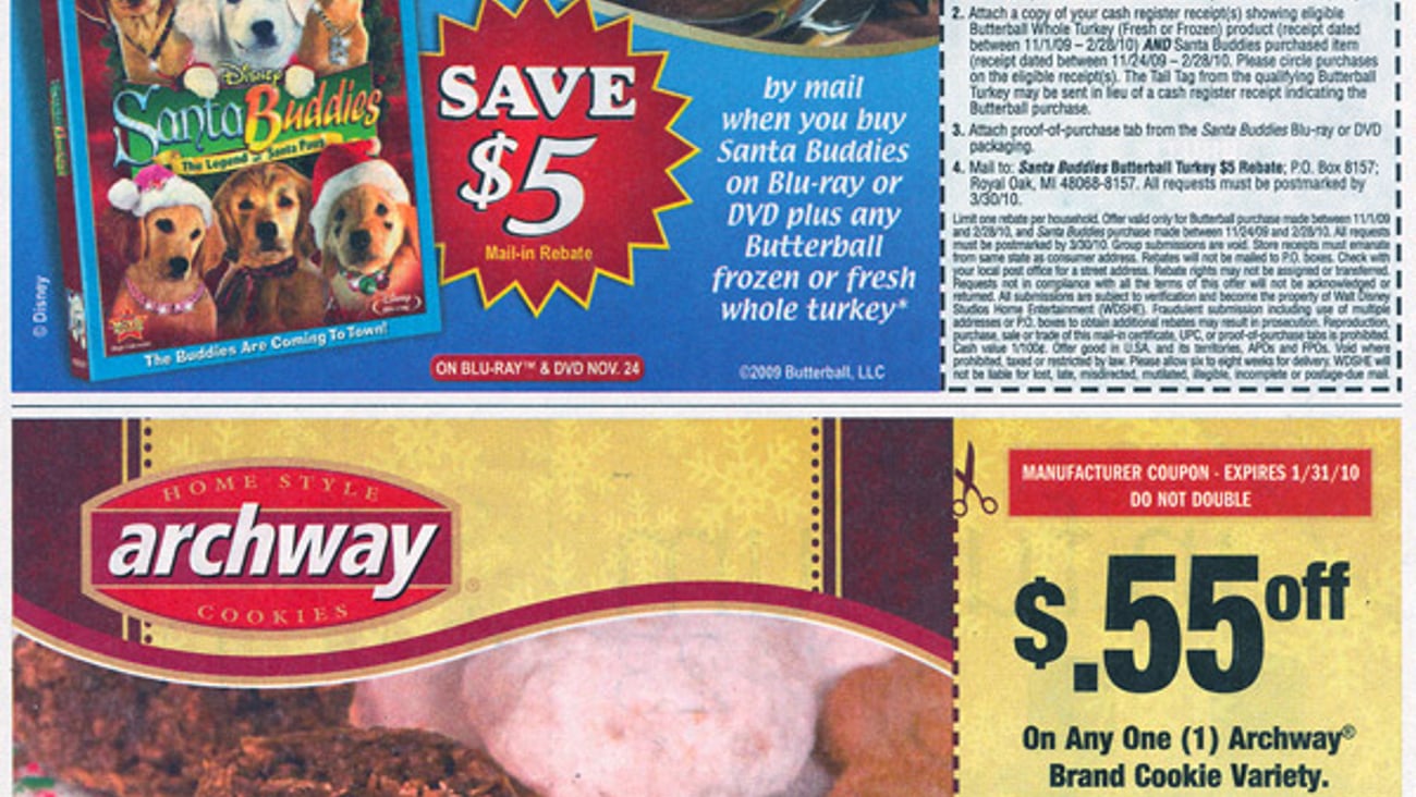 Butterball 'Santa Buddies' Co-Op FSI