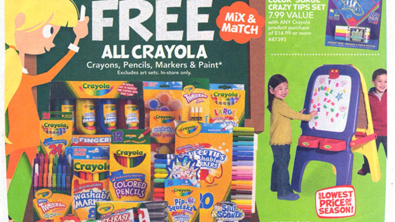 Toys "R" Us Back-to-School Circular Cover