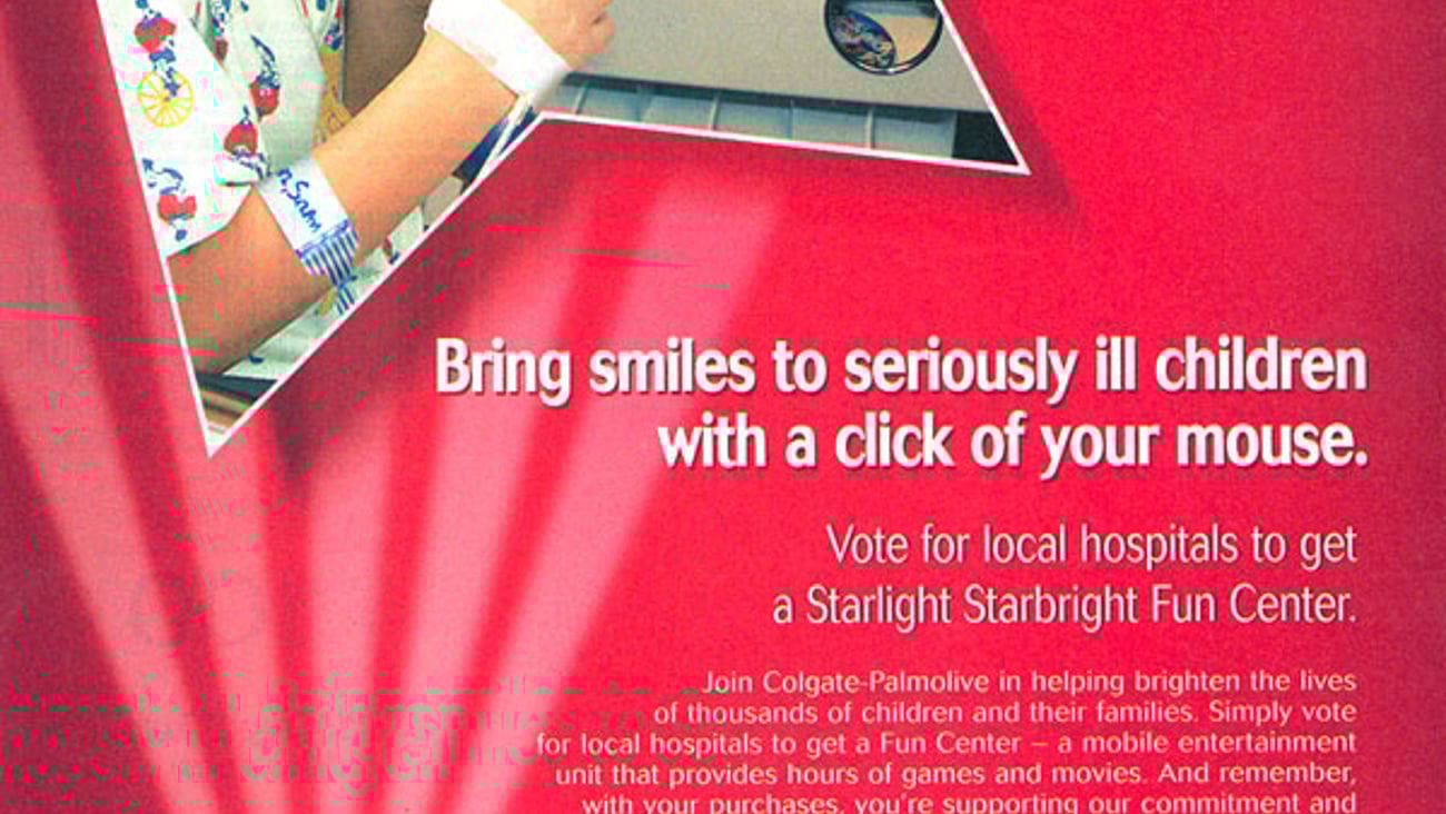 Colgate-Palmolive 'Starlight Starbright' FSI