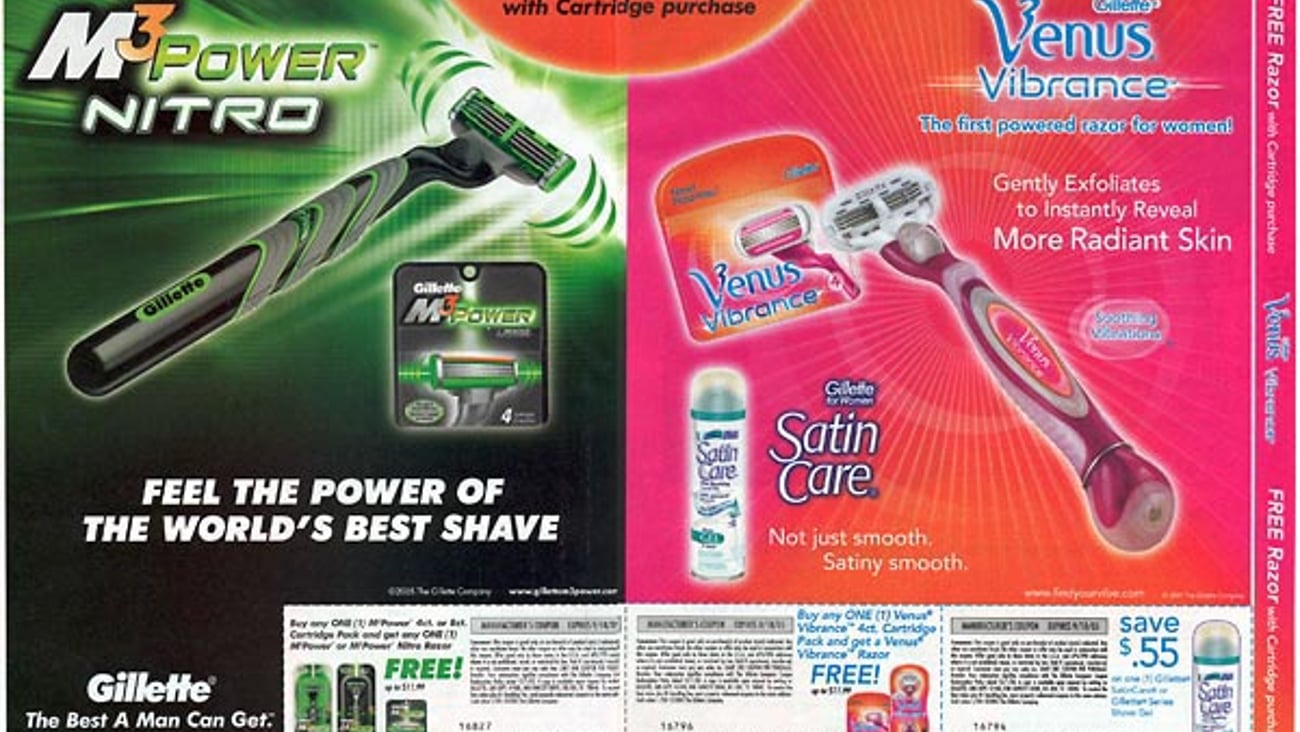 Gillette Free Razor FSI