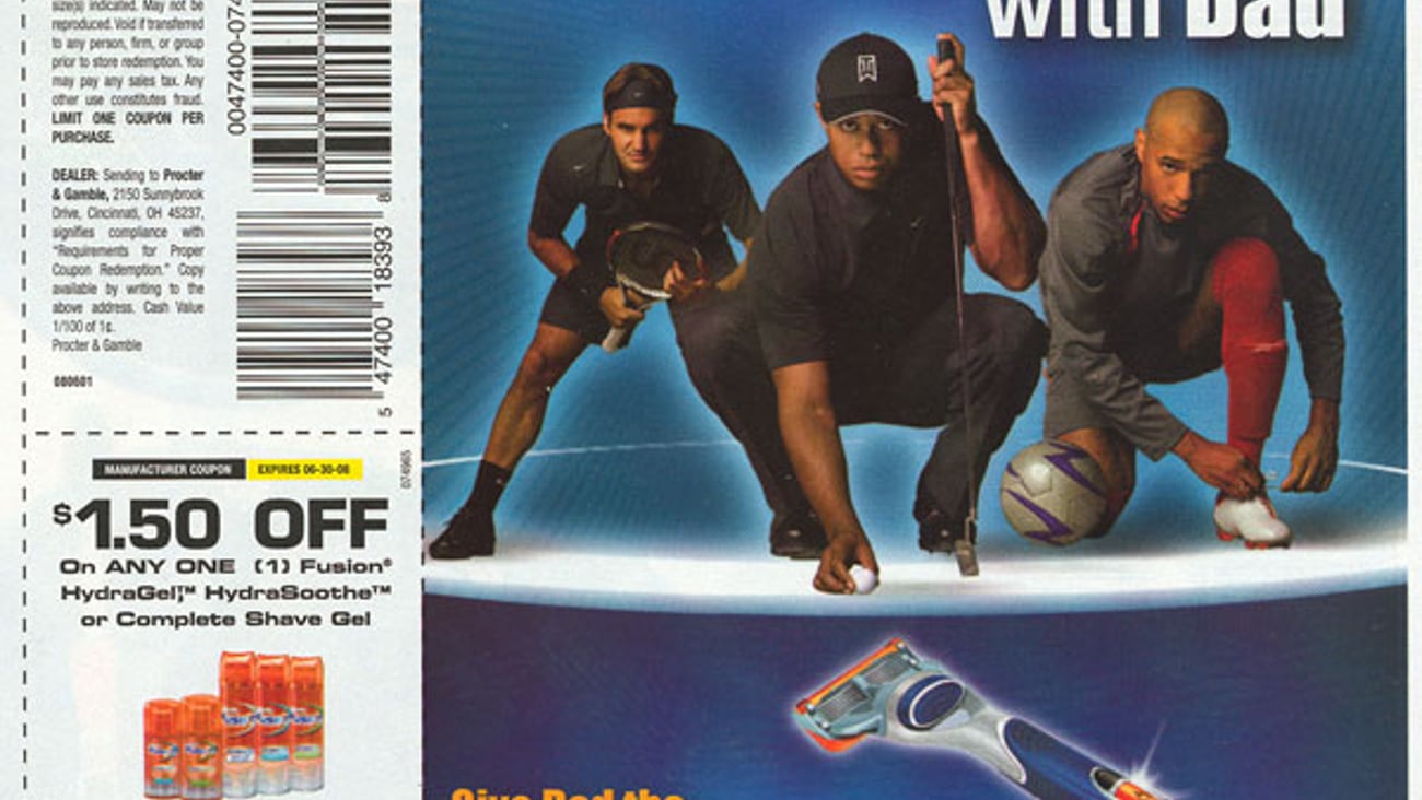 Gillette 'Play a Champion with Dad' FSI