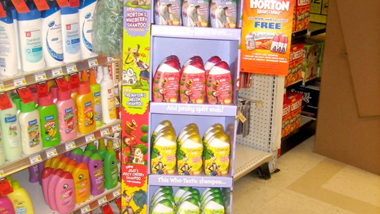 L'Oreal Kids Shampoo 'Horton'  Shipper